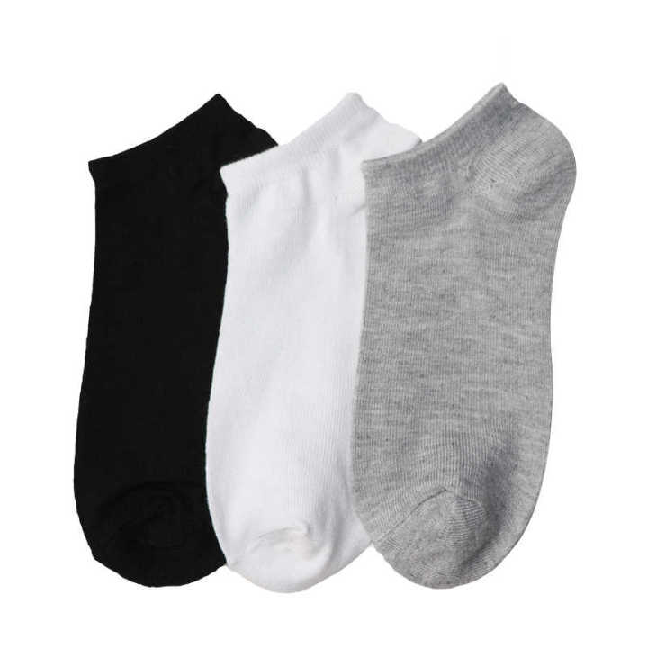 3%20Pair%20Ankle%20Socks%20%20-%20Plain%20Cotton%20Mens%20Short%20Male%20sock%20-%20black/white/gray%20-%20Image%206