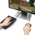Sades TS-35 One Handed 35 Keys Mechanical RGB Gaming Keyboard. 