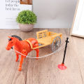 Robot Horse Toy Electronic Pony Pet Pulling Carriage Around Running Walking Electric Horse Toys For Kid Gifts. 