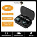 OkS M10 TWS Earbuds 2500mAh Charging Box Bluetooth-compatible Stereo Waterproof. 