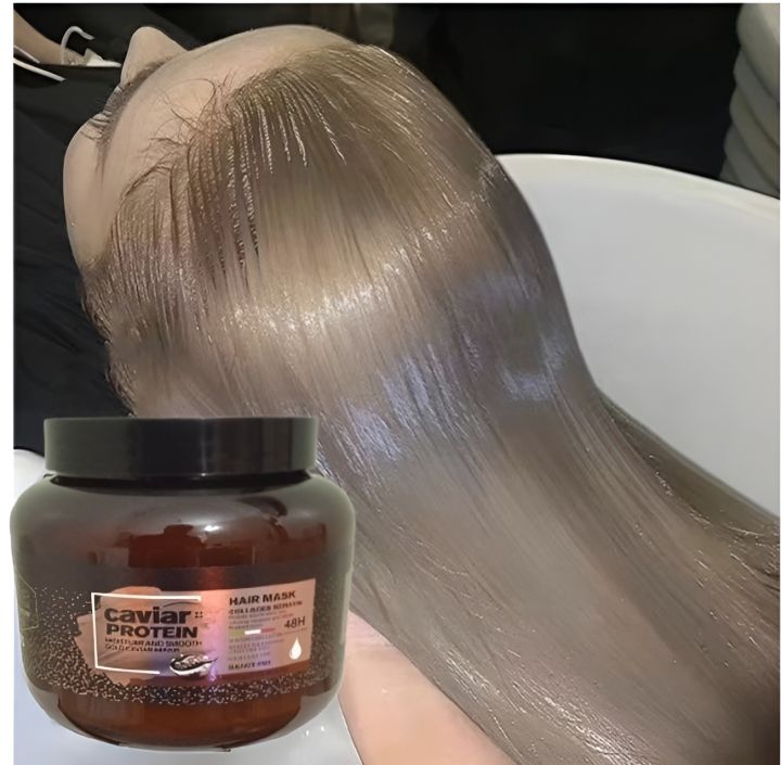 Keratin Gold Caviar Protein Sulfate Free Hair Mask 1000ml