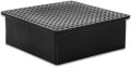 urniture Table Covers Chair Leg Caps Floor Protectors Non-Marking PVC, Square Legs, 4 Pack, Black, 100 x 100 mm, 4" x 4". 