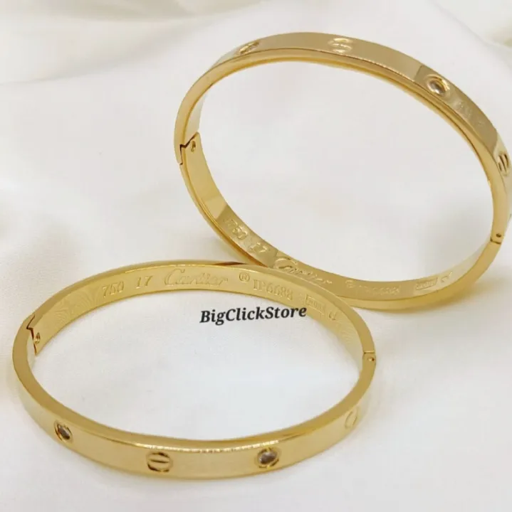 Tory%20Burch%20Diamond%20Love%20Cuff%20Bracelet%20-%20Stainless%20Steel%20Bangle%20-%20Gold%20Plated%20Cuff%20-%20%20Anti%20Tarnish%20-%20Imported%20Thai%20Quality%20Jewellery%20for%20Women%20&%20Girls%20-%20Image%204