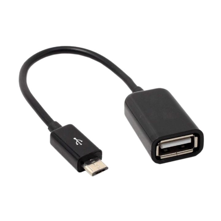 OTG Cable for Micro USB -Black