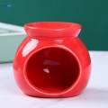 Ceramic Essential Oil Burner Aroma Oil Burner for Kitchen Meditation Porch. 