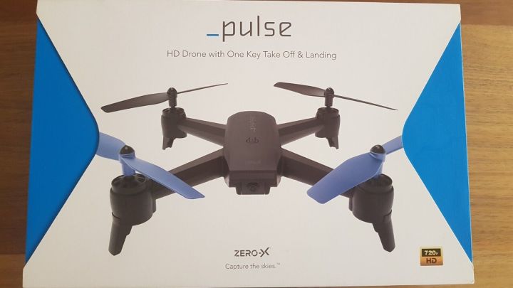 ZERO-X Blade Drone - 720P HD Drone, Black/Blue