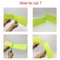 Pack of 10 Drawer Organizer Partition 4 Pcs Seprator. 