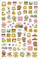 New Cartoon Tom and Jerry Hello Kitty Kuromi Sanrio Nail Stickers Pokémon Pikachu 3D Stickers For Nails Nail Art Decoration. 