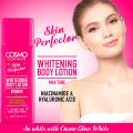 Cosmo Designs Glow White Whitening Body Lotion 500ml | Skin Perfector | Effective Skin Lightening Solution | Skin Care | All Type Skin | for Men and Women. 