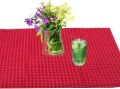 Techmanistan Foldable Microfiber Dish Drying Mat 38 x 50 cm, Space-Saving Lightweight Design Dish Drainer Mat. 