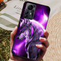 For ZTE Blade A72s Case Black Cover Shockproof Silicone Soft Back Cases For ZTE Blade A72s Phone Case A 72s A72s Lion Wolf Shell. 