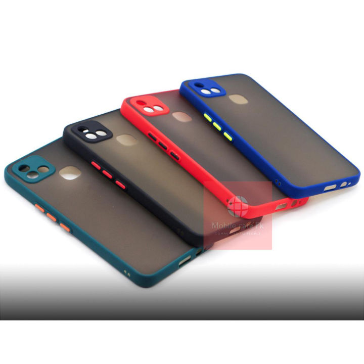 Camera Protection Infinix Hot 10i Back Cover Infinix Smart Pro Back  Cover Smoky Matte Armor Case Cover For Infinix Hot 10i Infinix Smart  Pro