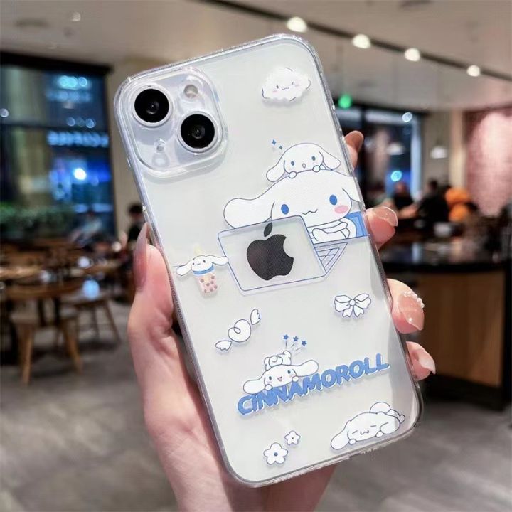 Cute and cute for Apple 14Promax phone case creative IHPone15 cartoon 13/12p/11XR8
