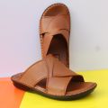 Pure Leather slippers for men-High quality causal chappal for men. 