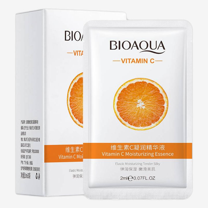 Bioaqua Vitamin C Moisturizing Brightening Essence Skin Serum 2ml X 30pcs