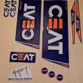 [3D] CEAT Rohit Sharma Edition Cricket Bat Stickers [3D]. 