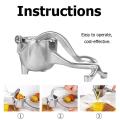 Food Press Manual Juicer Stainless Steel. 