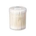 150Pcs Ear Cleaner Double End Wooden Grip Cotton Swab Bud Ear Wax Remover Picks White Ear Remover Ear Cleaning Remover Bud. 