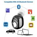 M16 Mini Wireless Bluetooth V5.2 Headset, Single In-Ear Handsfree Headphones, Premium Quality. 