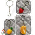 30 Key Rings with Chain and Open Jump Rings for Crafts - Bulk Metal Key Chain Ring Base for DIY Keychain Making. 