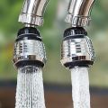 2 Mode Kitchen Faucet Water Stainless Steel Shower Saving High Pressure Nozzle Tap Adapter Bathroom Sink Spray Bathroom Shower 360 Degree. 