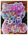 500PCS Rubber Band 15PCS Pony 10PCS Cute Pins Pony For Girls Fancy Korean 525PCS Of Ponny Rubber Band And Pins With Cute Box. 