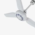 Khurshid Fans Flower Model AC-DC Inverter Ceiling Fan - Powder Coating Paint with Excellent Finishing - Super Energy Efficient BLDC Motor - Powder Coating Paint with Excellent Finishing. 