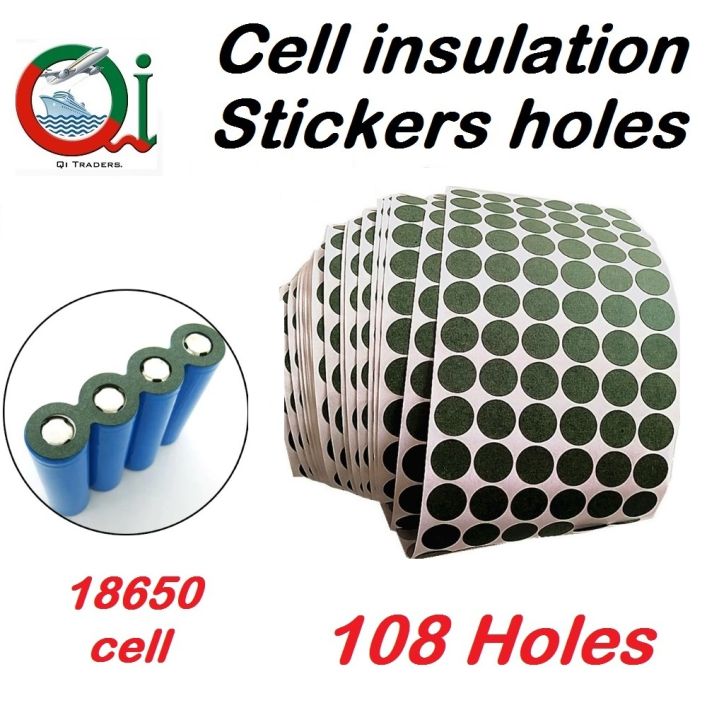 18650 cell insulating sticker for lithium cell waterproof and high temperature resistant