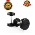 Pair of 1kg 5kg Professional Rubber Coated Dumbbell High Quality Fitness Home Gym Home Exercise. 