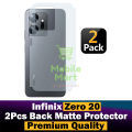 Infinix Zero 20 Back Matte Protector Skin sheet For Infinix Zero 20 - 2Pcs. 