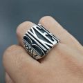 New Jersey Wholesale Jewelry Antique 316l Stainless Steel Mens Motor Custom Letter Biker Rings For Men. 