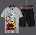One Piece Tracksuit Cotton Fabric T-Shirt & Short Set for Men/Boys Summer collection. 