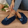 Women's indoor warm soft plush slippers / Warm Indoor For Carpet Slippers. 