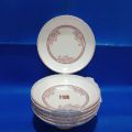 Plates- 7" Inch/ Small Size Curry Plates/ Pack of 6/8 / Melamine/ Dinner Set Loze Plates. 