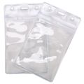 2 Pcs Badge Tether with Clips Retractable Badge Reel Carabiner Reel Clip Card Holders for ID Card Key Badge Holder. 