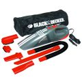 Black&Decker Car Vacuum Cleaner 12v 700ml Big Capacity Cyclonic DustBuster Auto ACV1205 with Full Accessories & Storage Bag. 