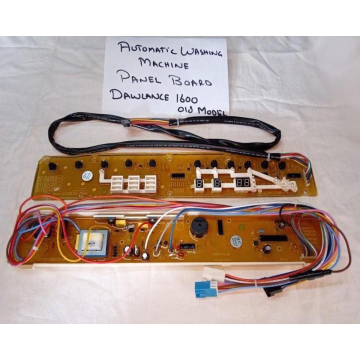 Automatic Panel Board Model Old 1600 Dawlance Washing Machine Parts - PBA-4