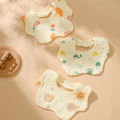 Baby Gauze Bibs Saliva Baby 360 Degree Newborn Bibs For Men And Women ZH. 