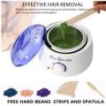 Original PRO Wax Heater 100 & Hot Wax Warmer Machine For hair removal-FREE Hard Beans & Wooden spatula & Sticks  hair removal machine. 