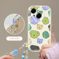VRQR Candy Bracelet Case for Tecno Spark Go 1 GO 2025 Phone Phone Case Colorful cartoon Dog Wave Edge Shell. 