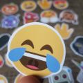 30 Pcs Emoji Random Creative Personality Emoji Doodle Stickers for Laptop and Phone DIY Stickers - JangoMango Store. 