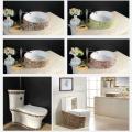 100g/lot Crystal Glass Mosaic Tile Handmade Creative Material For Kids DIY Fengshi. 