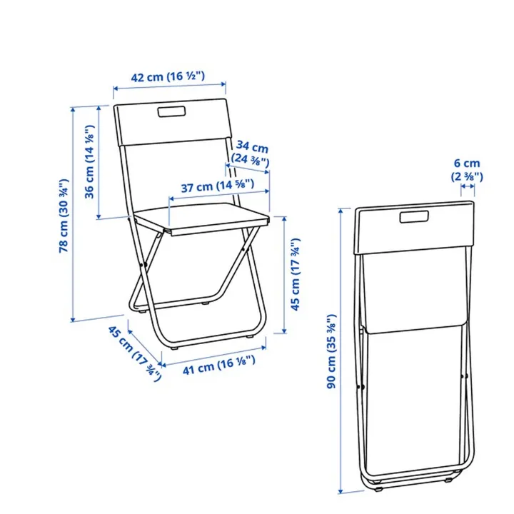 IKEA%20Foldable%20Chair%20-%20Black%20%7C%20White%20-%20Image%204