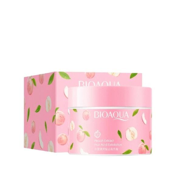 Peach Extract Fruit Acid Exfoliating Face Gel Cream – Deep Cleansing & Skin Brightening (140g)