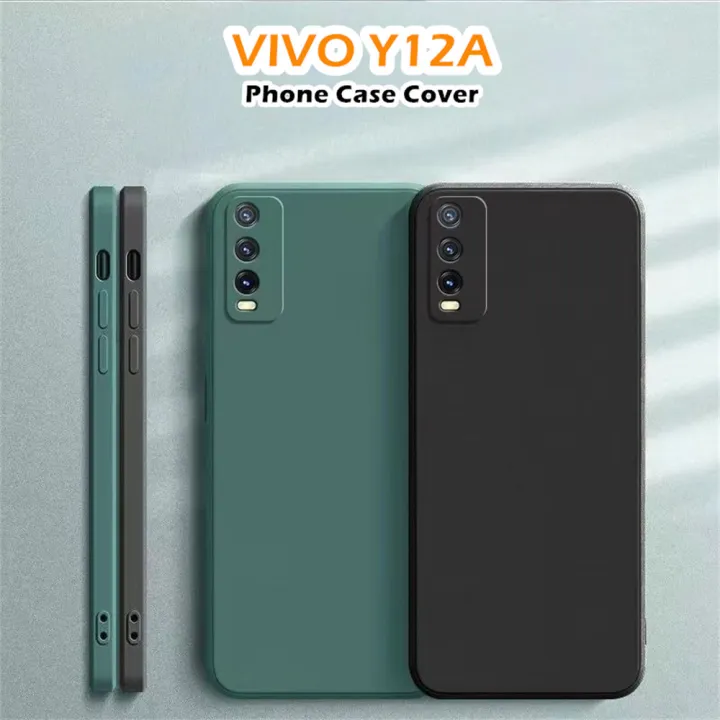 Original%20For%20VIVO%20Y12A%20Silicone%20Full%20Cover%20Case%20Classic%20Solid%20Color%20Phone%20Case%20Cover%20-%20Image%204