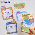 Notes Paper Wide Application Cartoon Stacking Sticky Notes. 