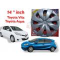 Wheel Cap 14''  - TOYOTA VITZ / AQUA wheel covers. 