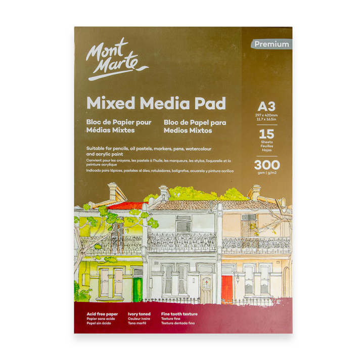 Mont%20Marte%20Mixed%20Media%20Pad%20Premium%20300gsm%20A3/A4%2015%20Sheets%20MSB0139%20-%20Image%202