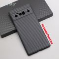 Amstar Pure Carbon Fiber Phone Case For Google Pixel 6 Pro 6 5 High-Quality Ultra-Thin Anti-Drop Pixel 6 Pro Aramid Fiber Cover. 