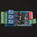 3 Channel 5A DMX512 Controlled Relay Switch Kit DIY Converter DMX Dimmer Relay. 